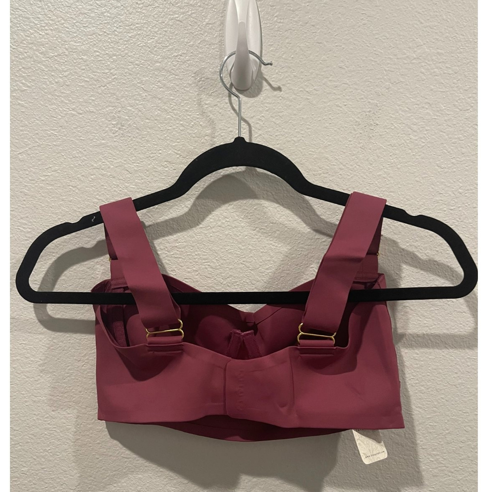 FREE PEOPLE Naomi Longline Dried Rose Bra - Picture 8 of 8